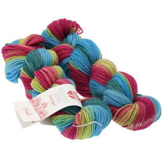 Lana Grossa MEILENWEIT 2 pelotas à 50g Merino Hand-dyed