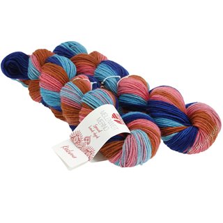 Lana Grossa MEILENWEIT 2 pelotas à 50g Merino Hand-dyed