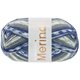 Lana Grossa MEILENWEIT 100g Merino Extrafine Denim Mix | 2601-gris claro/gris oscuro/azul oscuroro