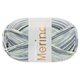 Lana Grossa MEILENWEIT 100g Merino Extrafine Denim Mix | 2604-color crudo/gris claro/gris medio/gris oscuro