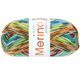 Lana Grossa MEILENWEIT 100g Merino Extrafine Meran | 2588-blanco/antracita/naranja/limón/turquesa/verde/rosa vívida