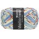 Lana Grossa MEILENWEIT 100g Modello | 4373-crema/violeta/fucsia/azul celeste/jade