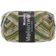 Lana Grossa MEILENWEIT 100g Modello | 4375-gris claro/caramelo/mostaza/verde oscuro/amatista