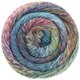 Lana Grossa MEILENWEIT 150g Rainbow | 101-octanaje/verde claro/verde negro/lila/amarillo mostaza/rojo violeta/gris claro/rosa vívida/jeans