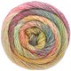 Lana Grossa MEILENWEIT 150g Rainbow | 102-amarillo/caqui/rosa/naranja/octanaje/turquesa/menta/azul claro/rosa vívida