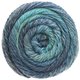 Lana Grossa MEILENWEIT 150g Rainbow | 104-turquesa/octanaje claro/octanaje oscuro/jeans oscuro/gris verde