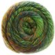 Lana Grossa MEILENWEIT 150g Rainbow | 110-verde/verde oscuro/naranja roja/marrón oscuro