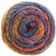 Lana Grossa MEILENWEIT 150g Rainbow | 111-marrón rojo/menta/amarillo/octanaje/rosa vívida/rojo/azul