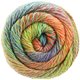 Lana Grossa MEILENWEIT 150g Rainbow | 114-verde claro/amarillo/naranja/rojo/rojo oscuro/azul/rosa vívida