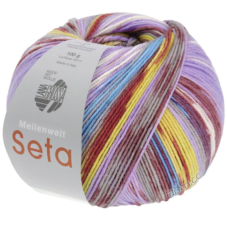Lana Grossa MEILENWEIT 100g Seta Fiore | 3366-