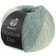 Lana Grossa MEILENWEIT 100g Woolycell Duo | 6007-verde salvia/heno verde/verde pastel