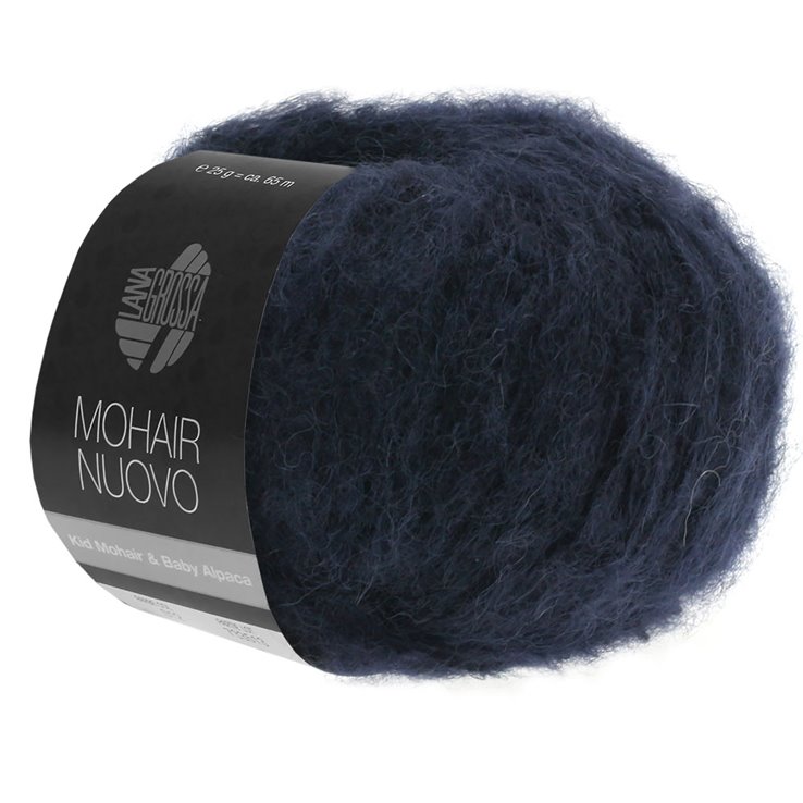 Lana Grossa MOHAIRNUOVO | 03-azul noche