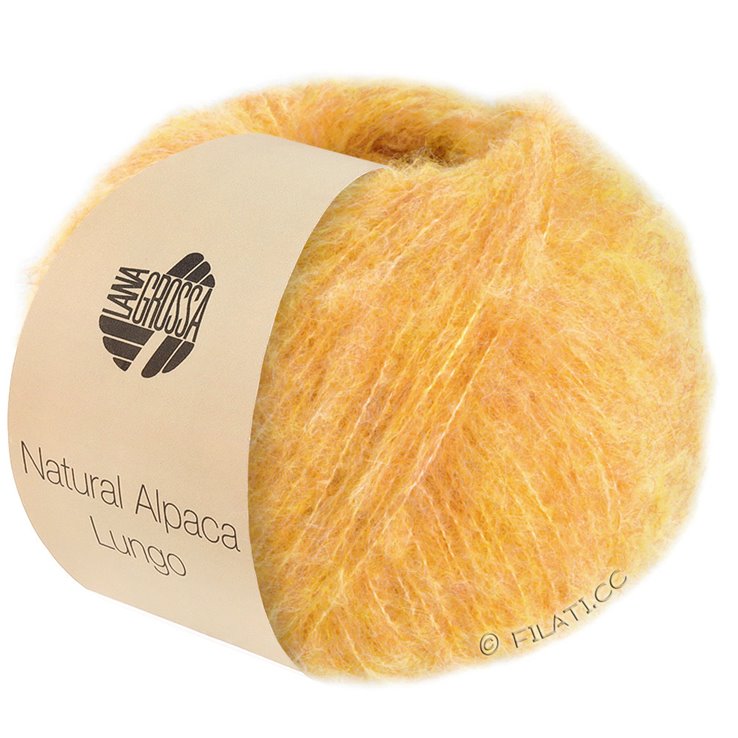 Lana Grossa NATURAL ALPACA Lungo | 10-amarillo