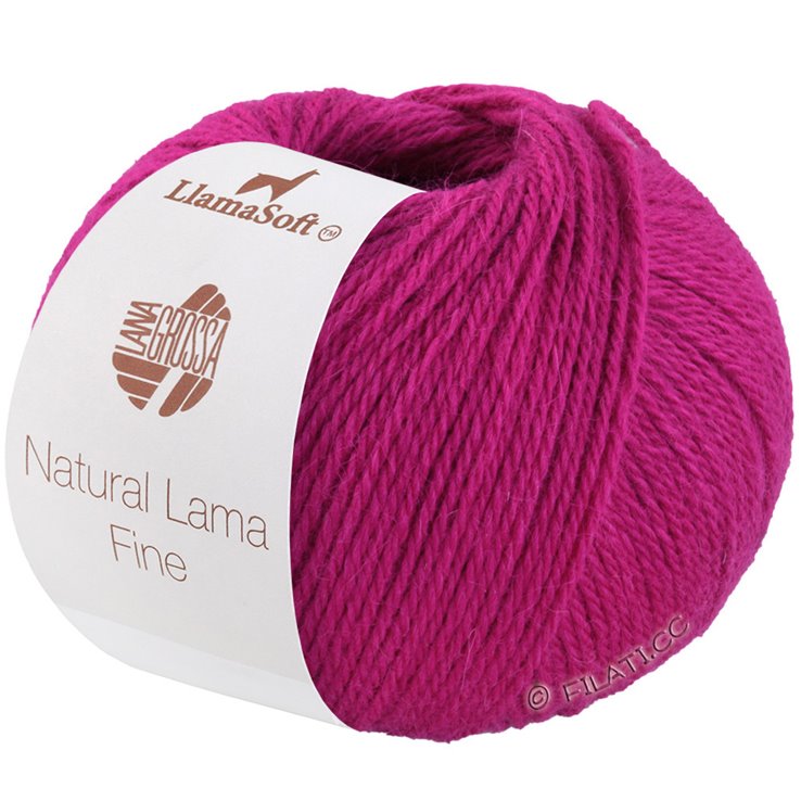 Lana Grossa NATURAL LAMA FINE | 103-rosa vívida