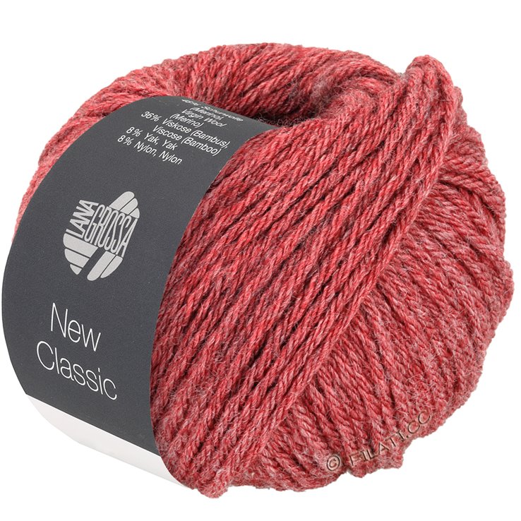Lana Grossa NEW CLASSIC | 02-rojo ladrillo