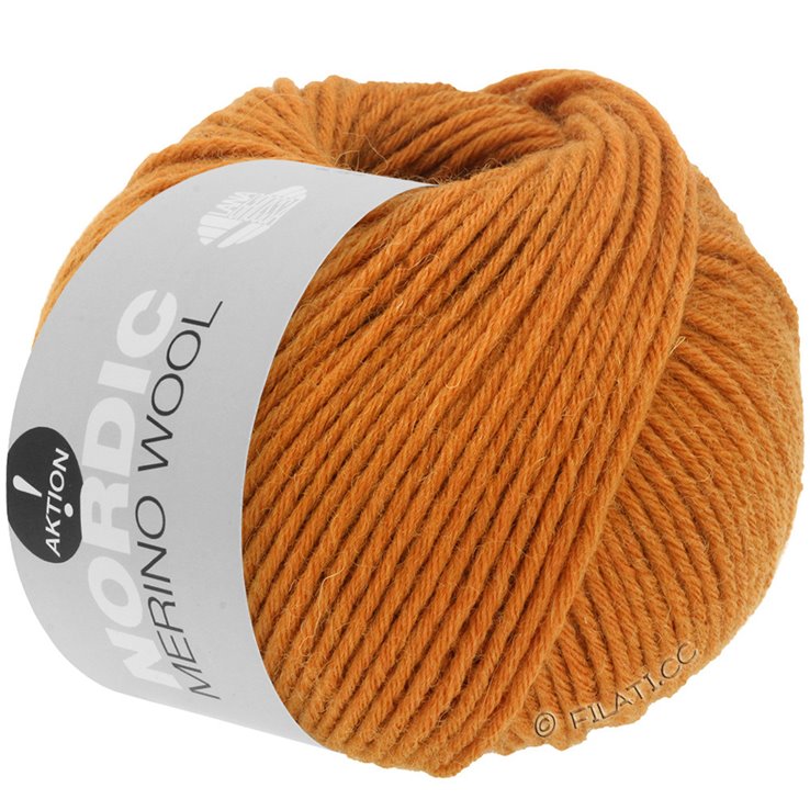 Lana Grossa NORDIC MERINO WOOL  Aktion! | 01-naranja