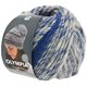 Lana Grossa OLYMPIA Denim | 256-gris/azul oscuroro mezcla/gris azul/azul noche