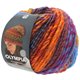 Lana Grossa OLYMPIA Classic | 081-naranja/gris/rojo oscuro/azul/amarillo/verde claro