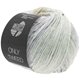 Lana Grossa ONLY TWEED | 113-blanco/purpura delicada/gris delicado