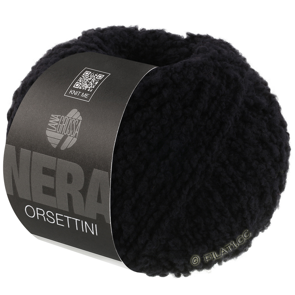 Lana Grossa ORSETTINI (Nera)