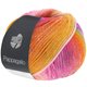 Lana Grossa PAPPAGALLO | 04-rosa vívida/rosa/salmón/gris claro/lila/naranja/amarillo/púrpura azulado/rojo/rojo oscuro