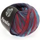 Lana Grossa PARADISO Uni/Print | 301-turquesa/octanaje/rojo marrón/ciruela/rojo ladrillo