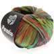 Lana Grossa PARADISO Uni/Print | 302-oliva/mostaza/rojo marrón/verde/ciruela