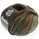 Lana Grossa PARADISO Uni/Print | 304-marrón ciervo/marrón oscuro/antracita