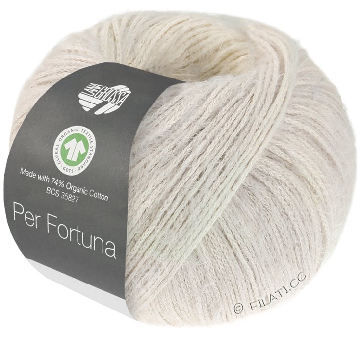 Lana Grossa PER FORTUNA DÉGRADÉ (GOTS) | 101-gris beige/color crudo/taupe