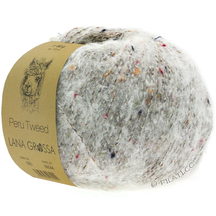 Lana Grossa PERU Tweed | 01-naturaleza