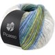 Lana Grossa PICASSO | 02-gris plata/blanco/vainilla/azul claro/verde claro/verde oscuro/oliva/limón/gris claro