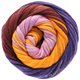 Lana Grossa PRIMAVERA | 127-azul ciruela/borgoña/amarillo melón/purpura rojo