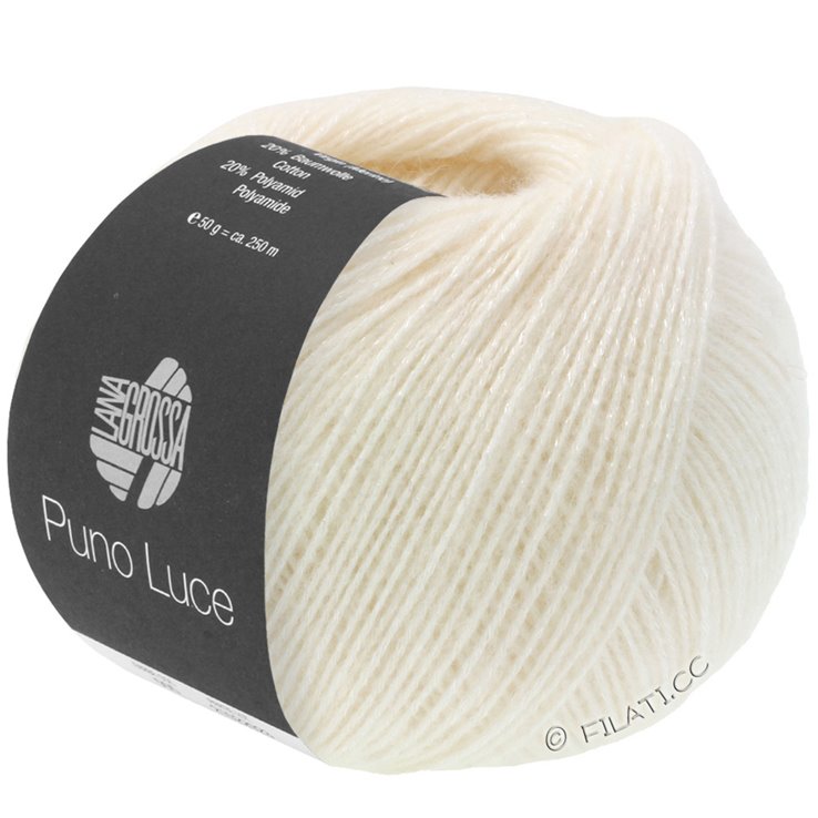 Lana Grossa PUNO LUCE | 01-blanco