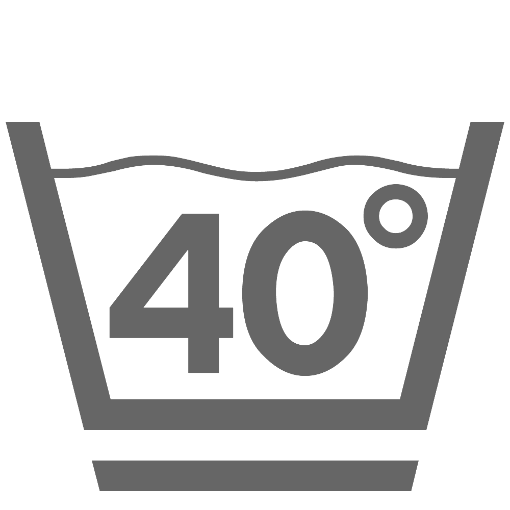 Lavar a 40 ° C (suavemente)