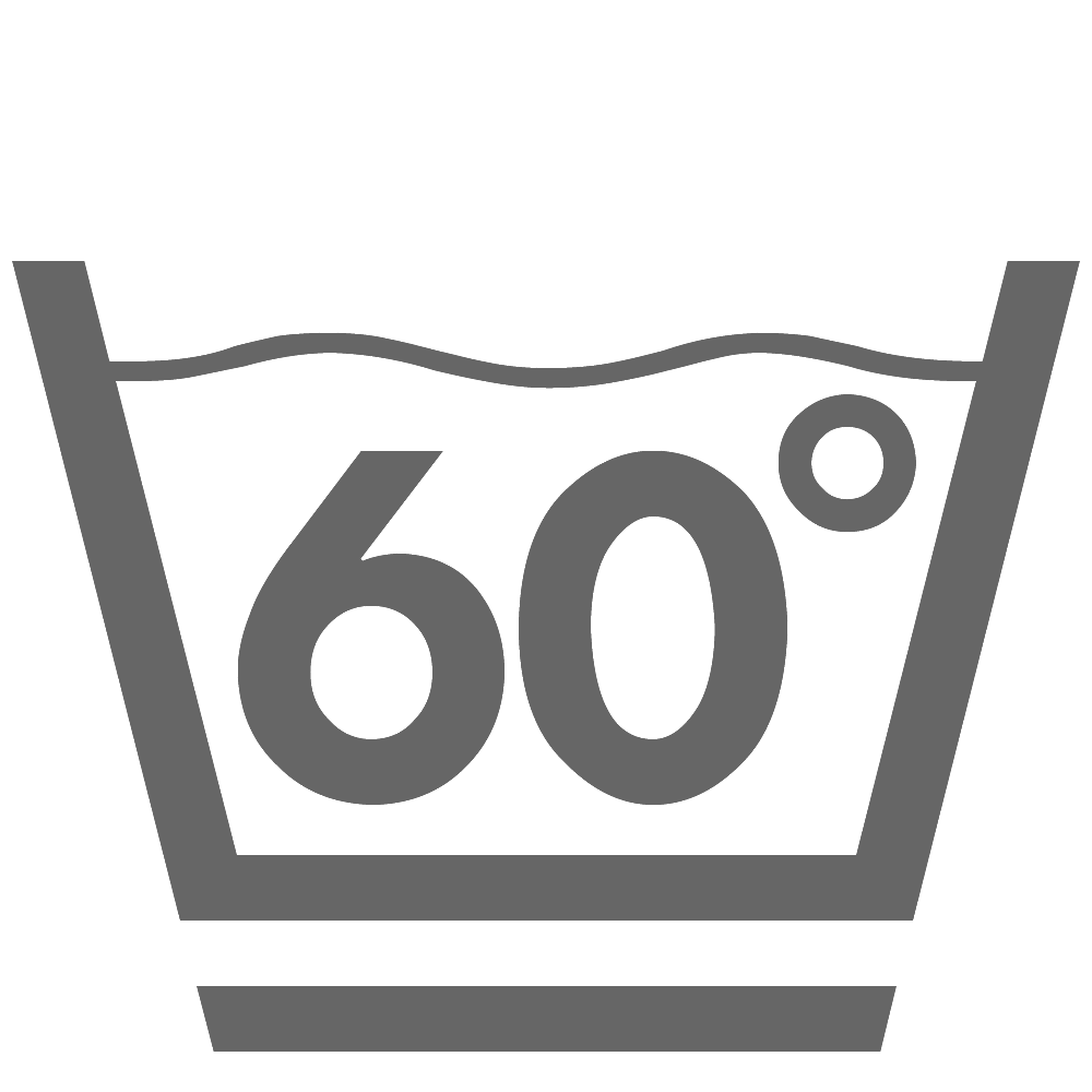 Lavar a 60 ° C (suavemente)