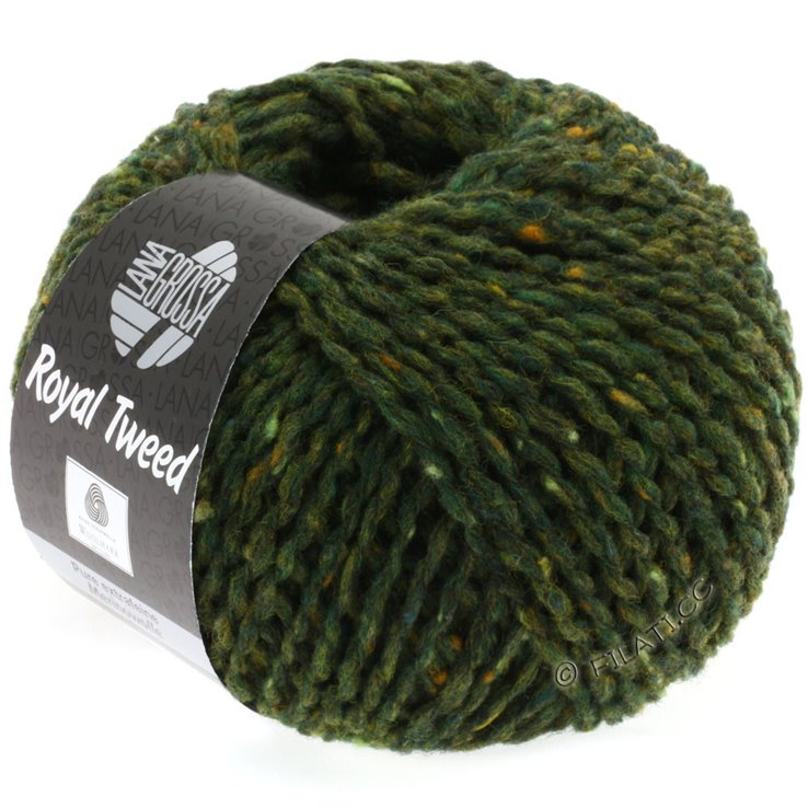 Lana Grossa ROYAL TWEED | 03-loden mezcla