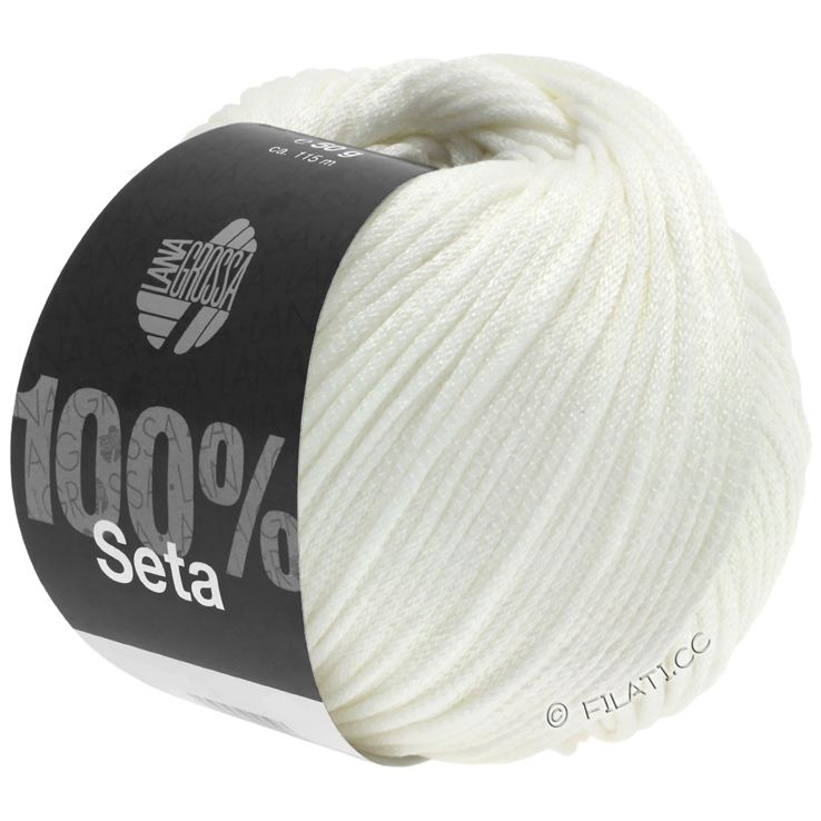 Lana Grossa SETA | 01-blanco