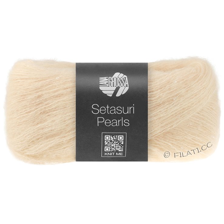 Lana Grossa SETASURI PEARLS | 201-beige claro