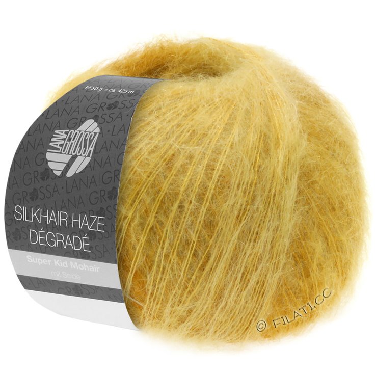 Lana Grossa SILKHAIR HAZE Dégradé | 1101-amarillo/ocre
