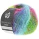 Lana Grossa SILKHAIR HAZE Print | 1205-turquesa claro/azul violeta/ciclamino/verde amarillento