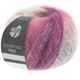 Lana Grossa SILKHAIR HAZE Print | 1214-gris claro/salmón/violeta/rosa suave