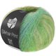 Lana Grossa SILKHAIR PRINT | 439-verde amarillento/verde blanco/verde oliva/turquesa