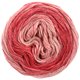 Lana Grossa SLOW WOOL LINO Dégradé | 202-rojo salmón/fresa/clavel rojo