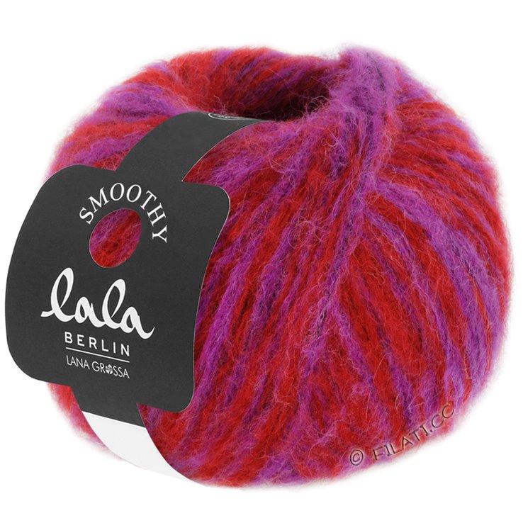 Lana Grossa SMOOTHY (lala BERLIN) | 01-rojo/fucsia