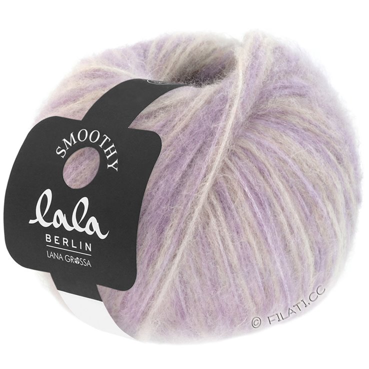 Lana Grossa SMOOTHY (lala BERLIN) | 02-lila/beige claro