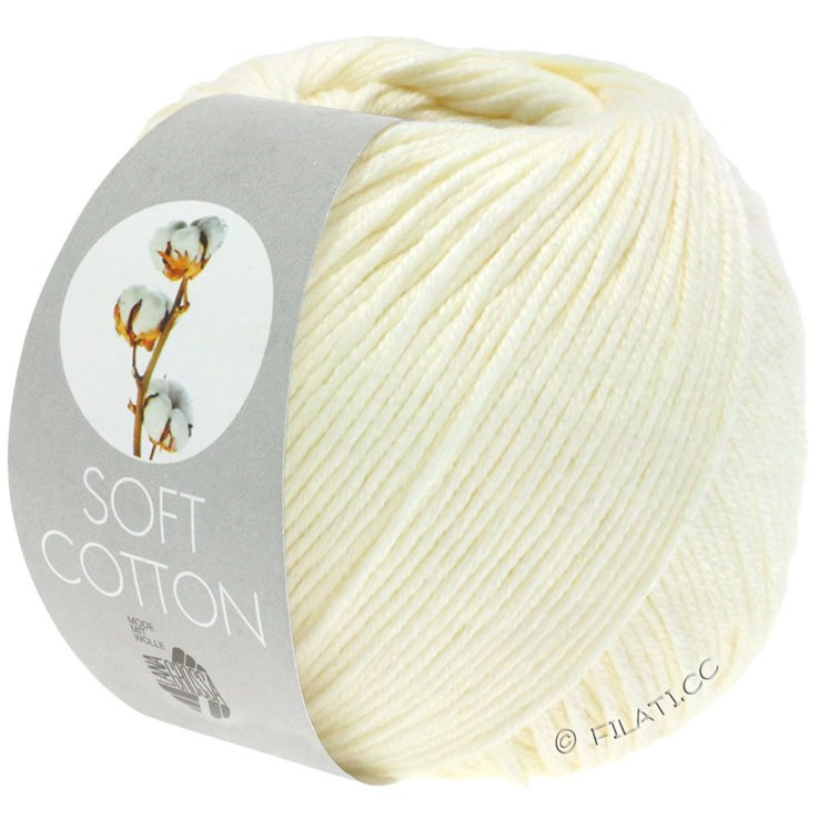 Lana Grossa SOFT COTTON | 02-color crudo