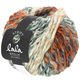 Lana Grossa STRIPY (lala BERLIN) | 01-blanco/gris/herrumbre/naranja/gris oscuro