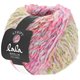 Lana Grossa STRIPY (lala BERLIN) | 10-rosa/verde lima/beige/naturaleza/lila/gris claro