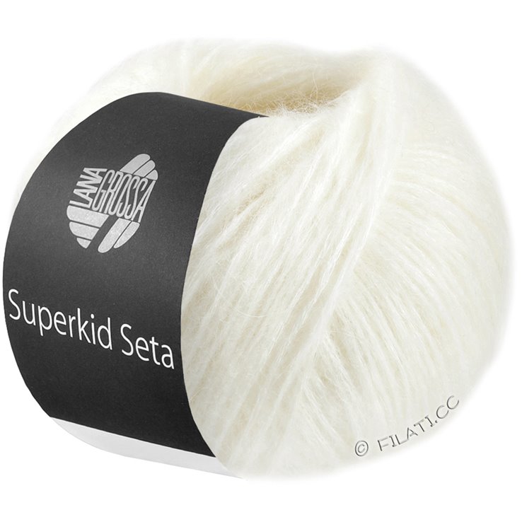 Lana Grossa SUPERKID SETA | 001-blanco