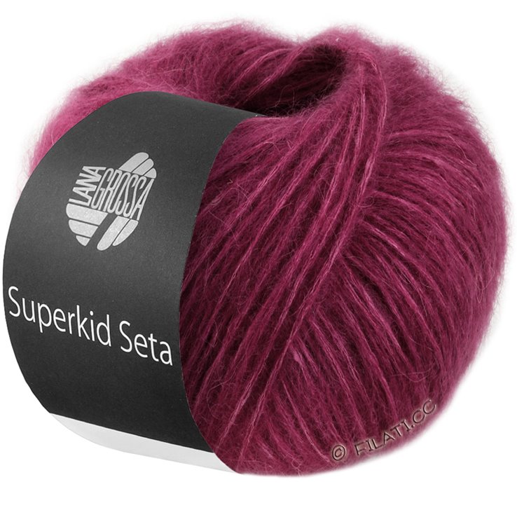 Lana Grossa SUPERKID SETA | 008-burdeos